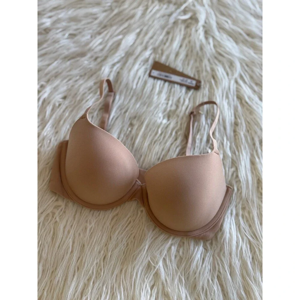 Skims Fits Everybody Push-up Demi Bra Clay 32D